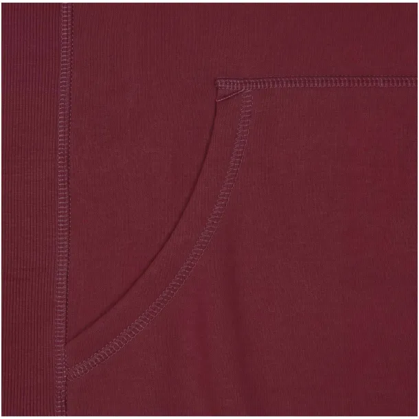 Arora majica s kapuljačom na patentno zatvaranje, 300 g/m2 - Elevate Life Deep Burgundy