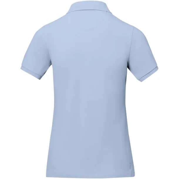 Calgary short sleeve women's polo - Elevate Life Mist Blue