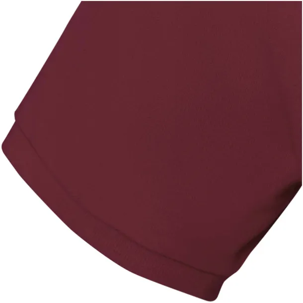 Calgary short sleeve men's polo - Elevate Life Deep Burgundy