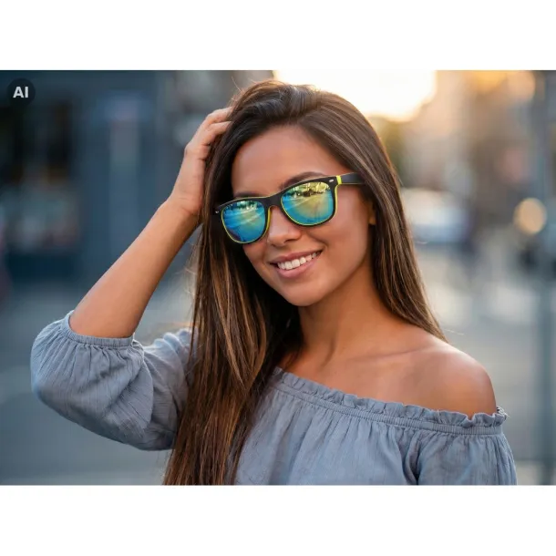  Sunglasses Žuta