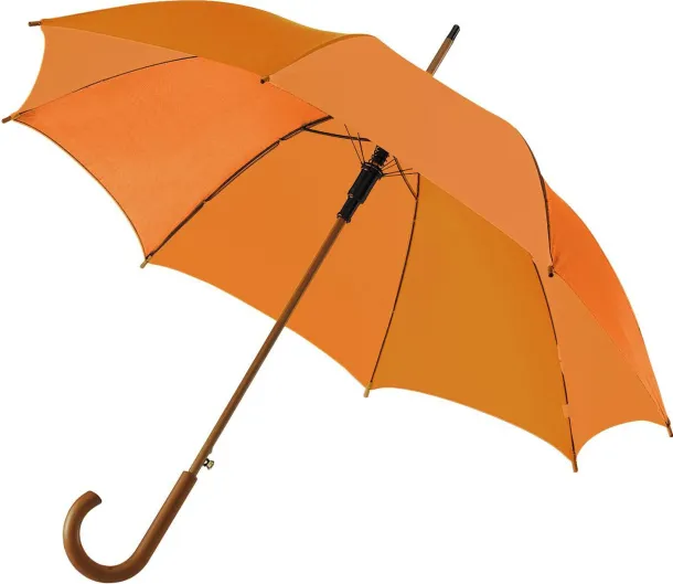  Polyester (190T) umbrella Kelly Narančasta