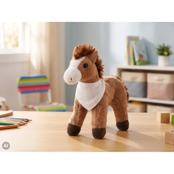 Deacon Plush horse brown