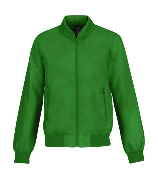  Trooper/men Jacket - B&C Real Green Neon Orange