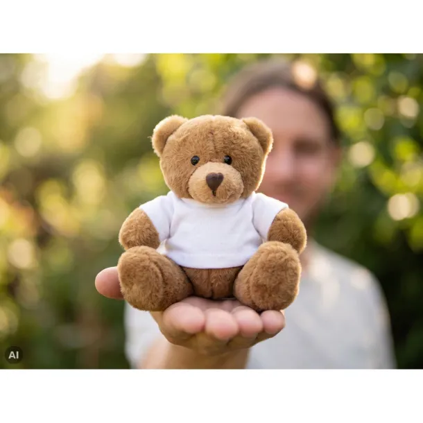 Nicky Brown Junior Plush teddy bear brown