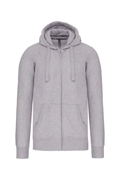  Muška hoodica s patentom, 300 g/m2 - Kariban Oxford Grey
