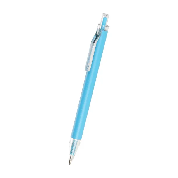  Ballpen Corvin | Recycled | Push light blue