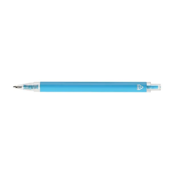  Ballpen Corvin | Recycled | Push light blue
