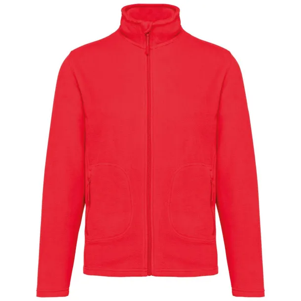  UNISEX ECO-FRIENDLY MICRO-POLARFLEECE JACKET - Kariban Red
