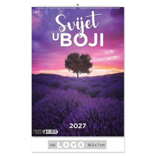  "IGRE BOJA" color calendar Color