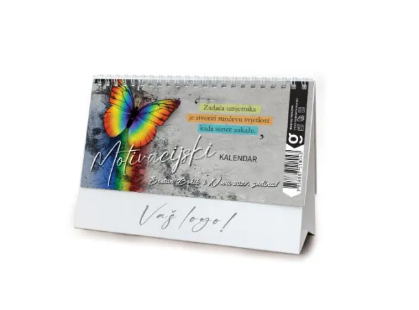  "MOTIVACIJSKI" 13 list., dim: 20,5x14,5 cm, stolni kalendar, koverta, P/50 Color