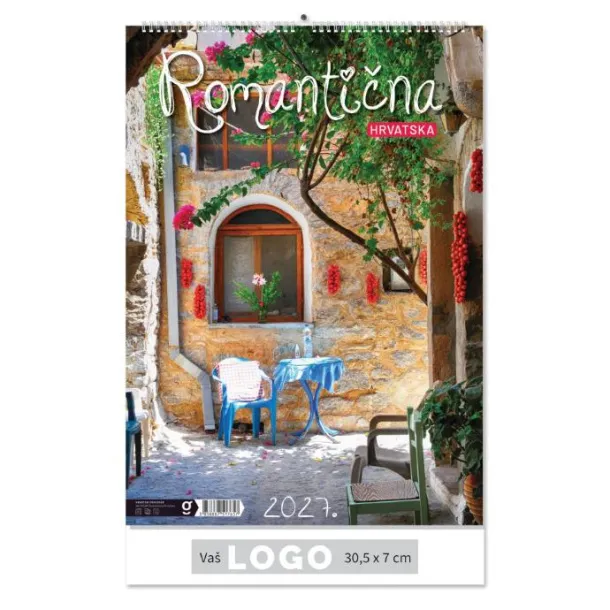  "ROMANTIČNA HRVATSKA" color kalendar Color