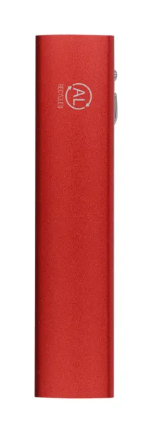 RaluBase prijenosna baterija, 2 600 mAh Crvena