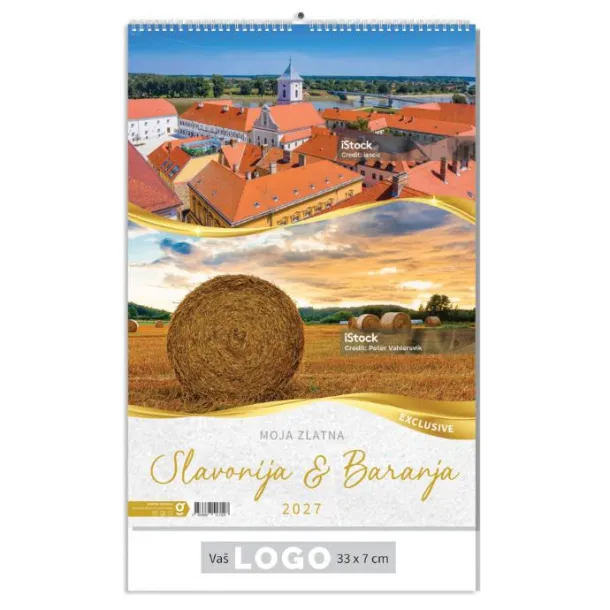  "MOJA ZLATNA SLAVONIJA i BARANJA"  color kalendar Color