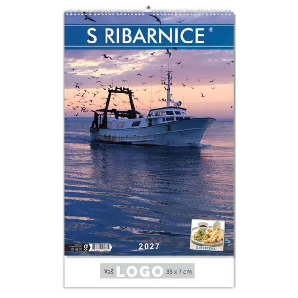  "S RIBARNICE" color kalendar Color