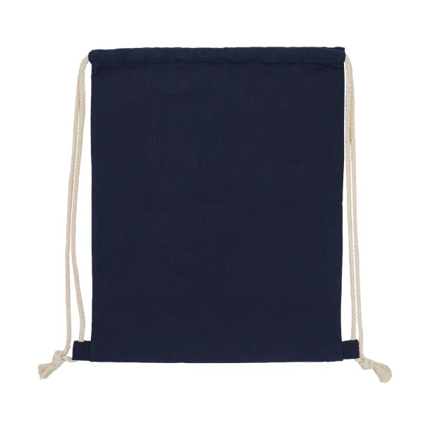 PRESTON cotton backpack grey Dark Blue