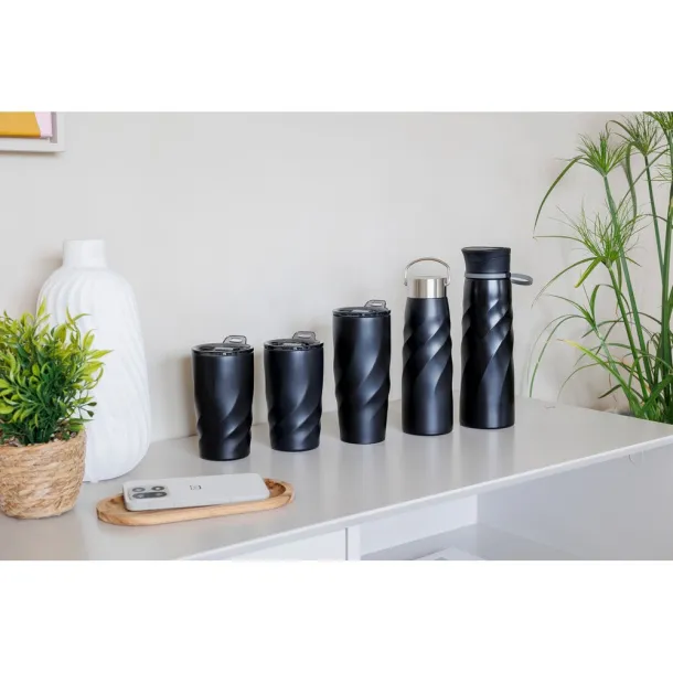  Travel mug BrandCharger Vortex Calix Ceramica Crna