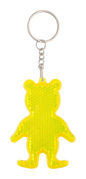 Safebear prism keyring Yellow