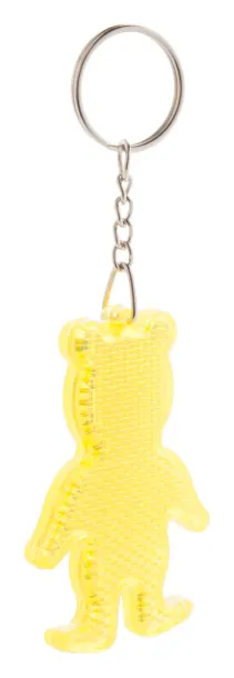 Safebear prism keyring Yellow