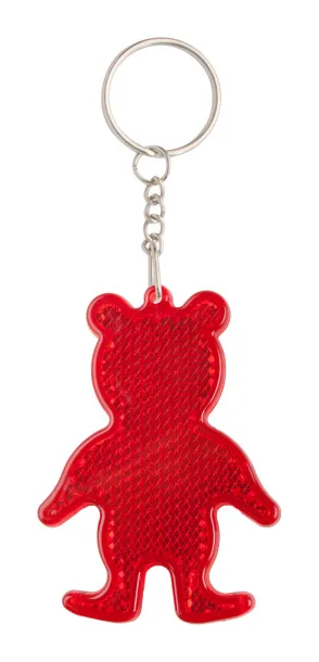 Safebear prism keyring Red