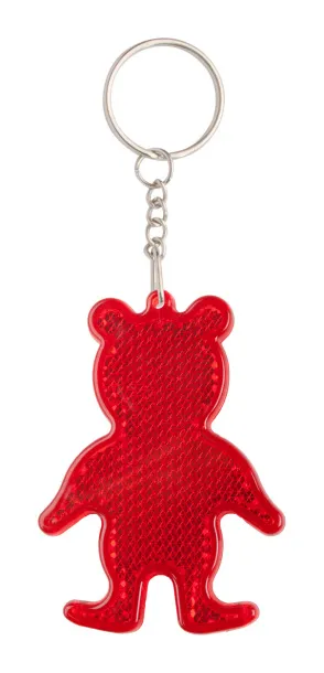 Safebear prism keyring Red