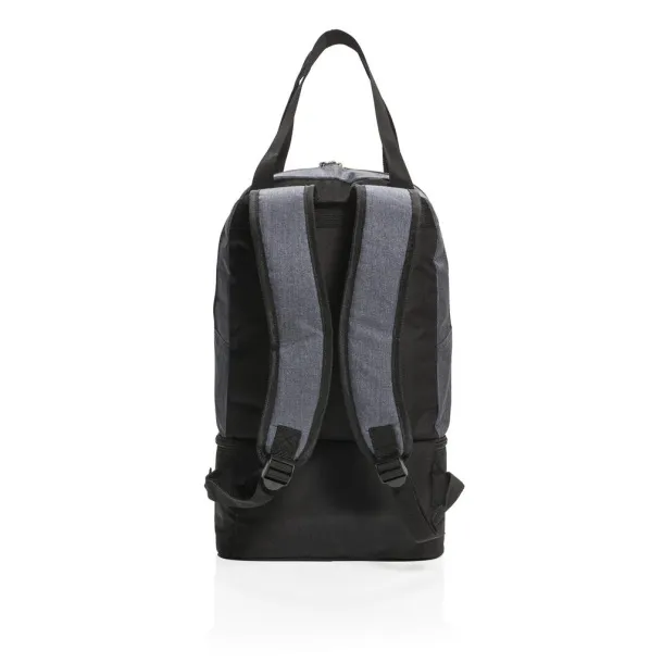  3-in-1 cooler backpack & tote - XD Collection Grey Black