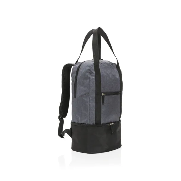  3-in-1 cooler backpack & tote - XD Collection Grey Black