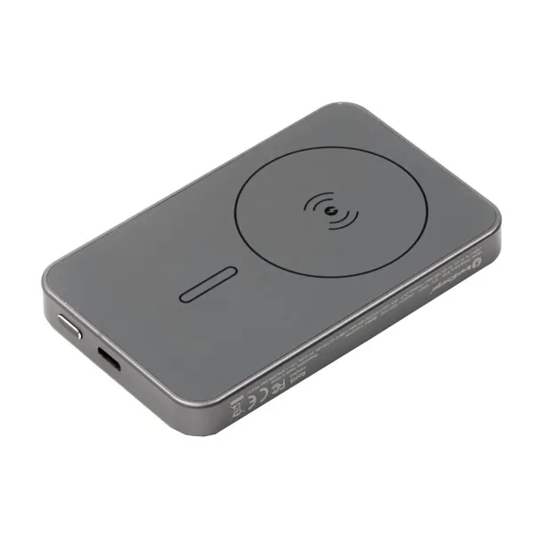  BrandCharger Powerwave 5000 wireless powerbank - BrandCharger gun metal