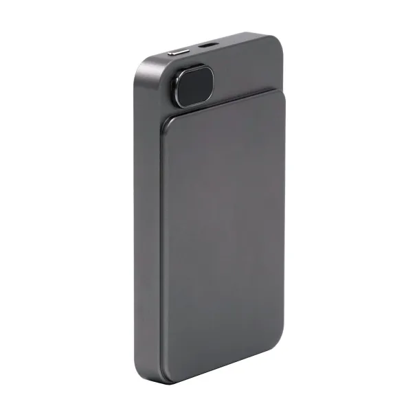  BrandCharger Powerwave 5000 wireless powerbank - BrandCharger gun metal