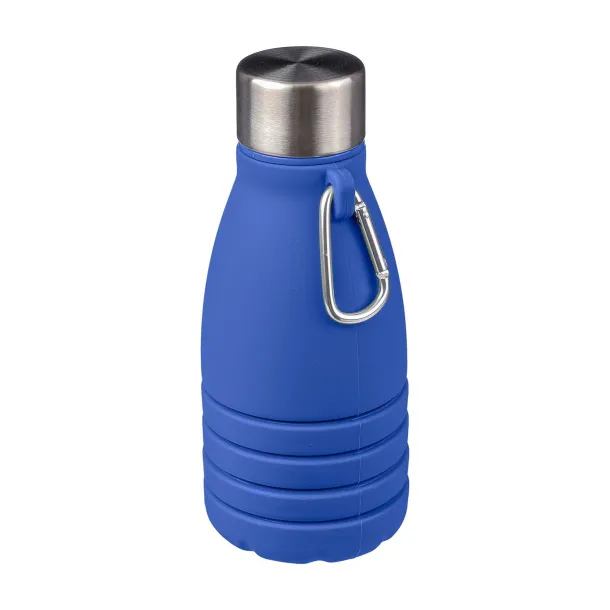 Erin Silikonska sklopiva boca za piće, 550 ml cobalt blue