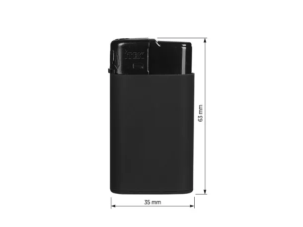 LUSS SOFT electronic plastic lighter - ITEK Black