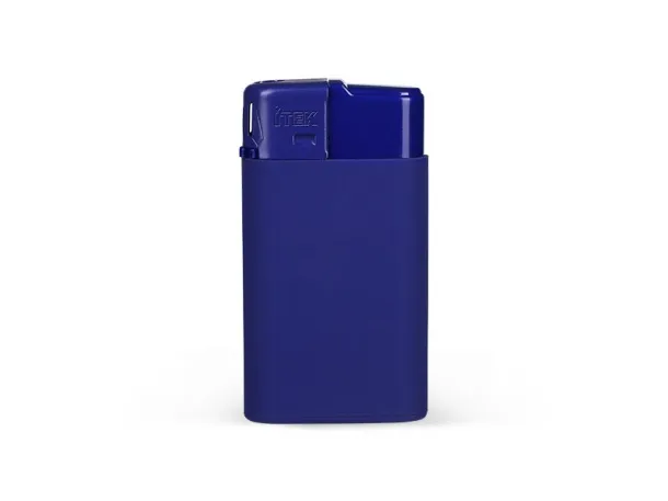 LUSS SOFT electronic plastic lighter - ITEK Blue