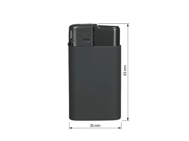 LUSS SOFT electronic plastic lighter - ITEK Dark gray