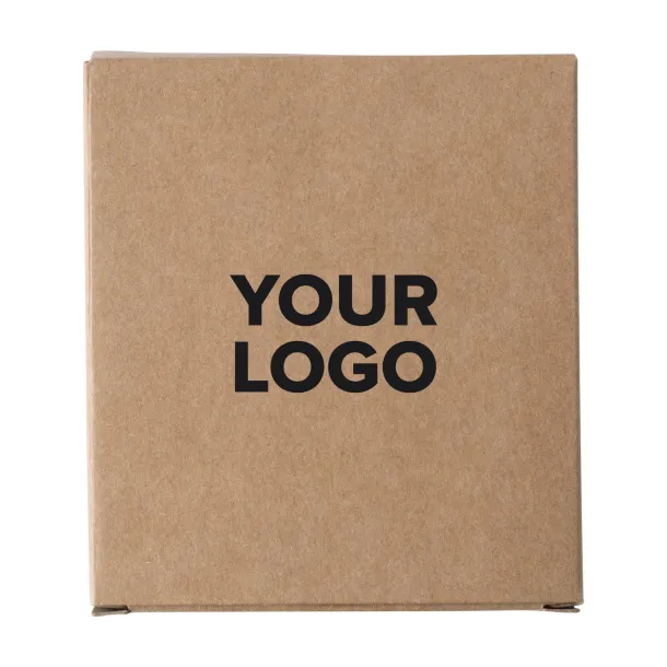Orville Cardboard box with chalk brown