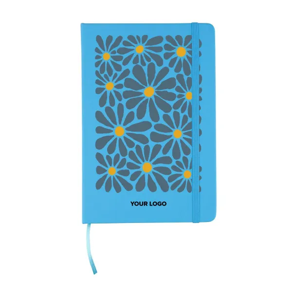 Eva rPET PU notes, A5 light blue