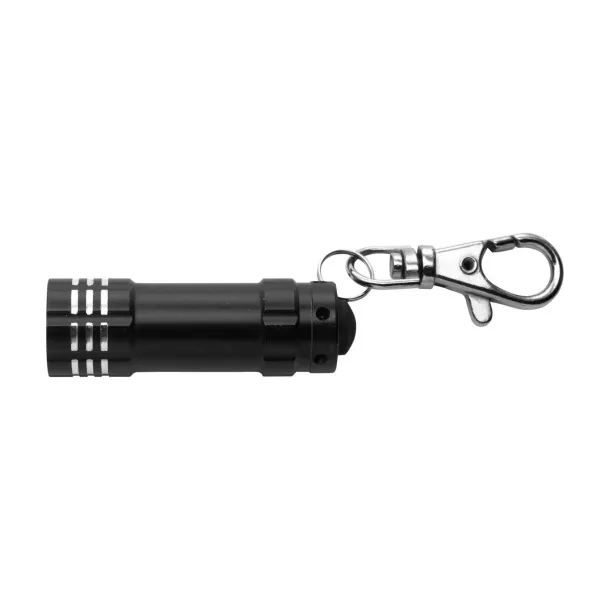 ANNA aluminium 2-in-1 key holder Crna