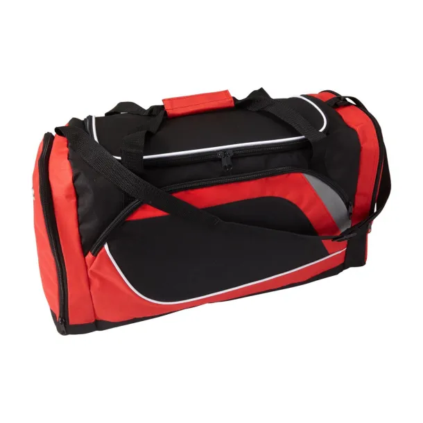  Polyester (600D) sports bag Ren Crvena