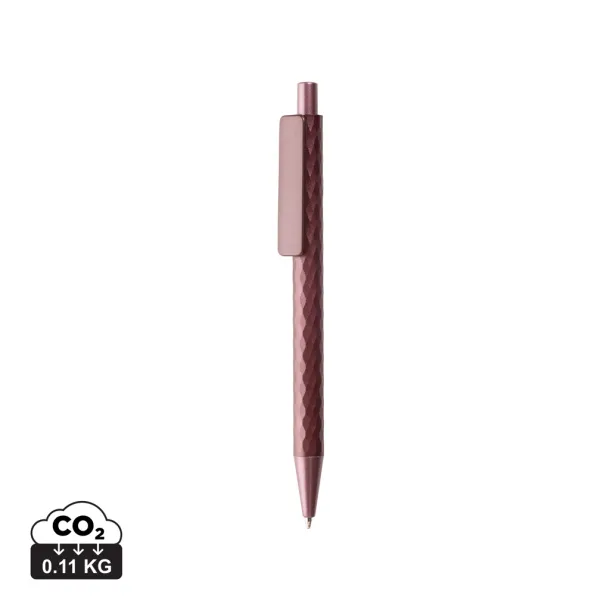  X3 Metal Edition RCS recycled aluminium pen - XD Xclusive burgundy