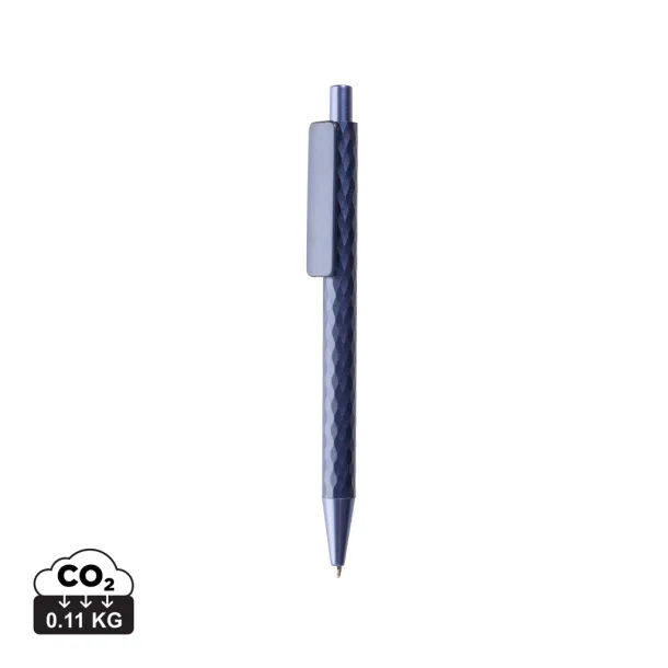  X3 Metal Edition RCS recycled aluminium pen - XD Xclusive navy