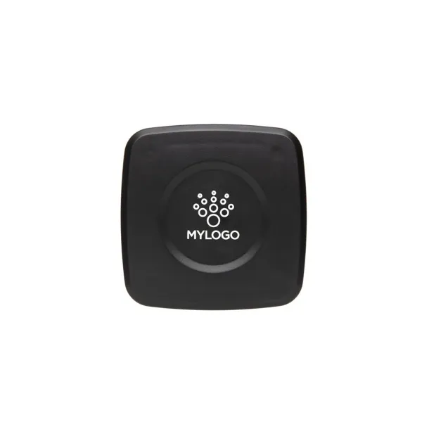  Light up logo fabric 3W wireless speaker Grey Grey