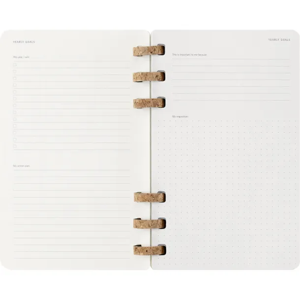  MOLESKINE spiral planner Crna