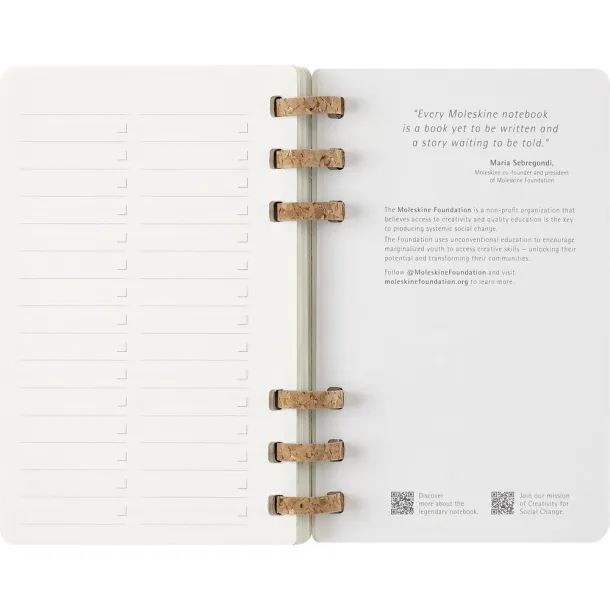  MOLESKINE spiral planner Crna