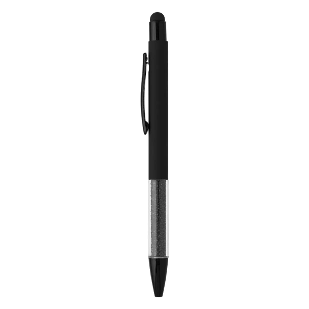 RUBY Metal "touch" ball pen Crna