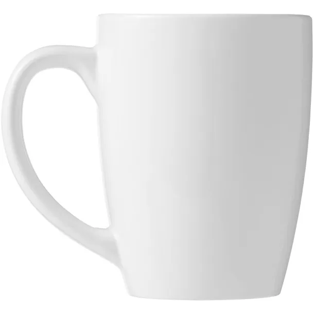 Bogota 350 ml ceramic mug - Bullet White