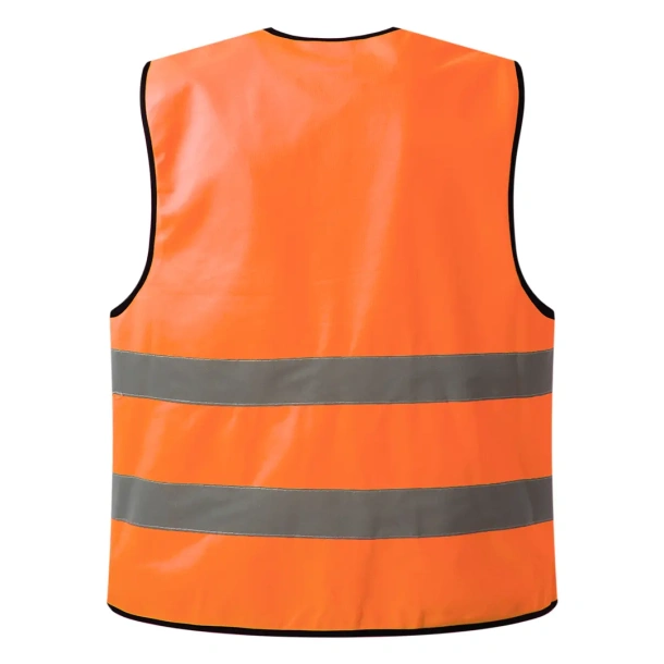 GLOW fluorescent safety vest with reflective tapes - TEKTON PRO Neon green