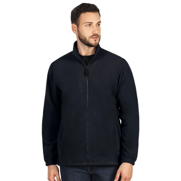 POLARIS polar fleece sweatshirt/jacket - EXPLODE Silver