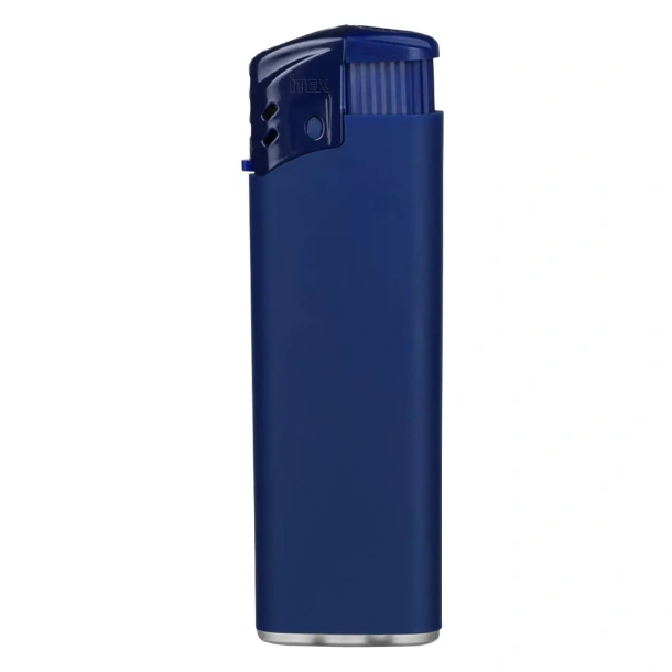 TURBO SOFT electronic plastic lighter - ITEK Silver