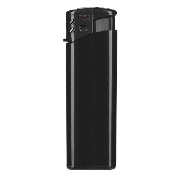 ISCRA electronic plastic lighter - ITEK Crna