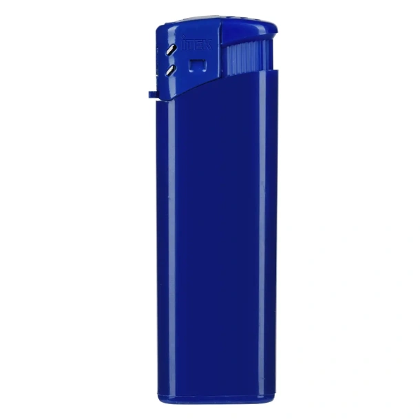 ISCRA electronic plastic lighter - ITEK Silver