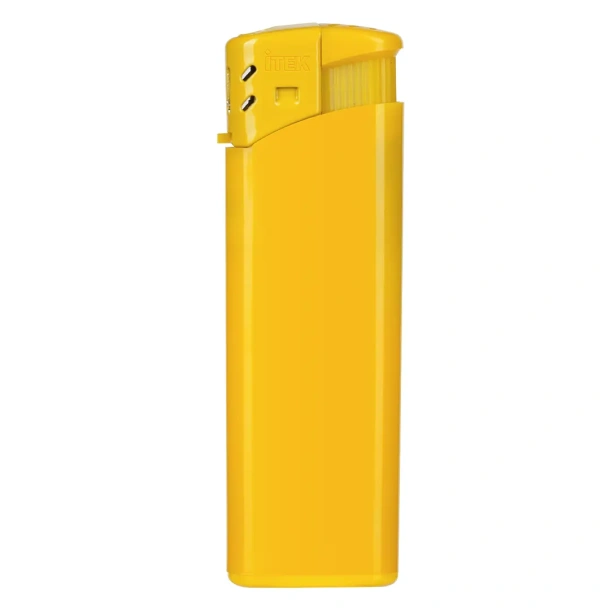 ISCRA electronic plastic lighter - ITEK Žuta