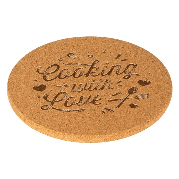CORTEX POT Big cork coaster Camouflage